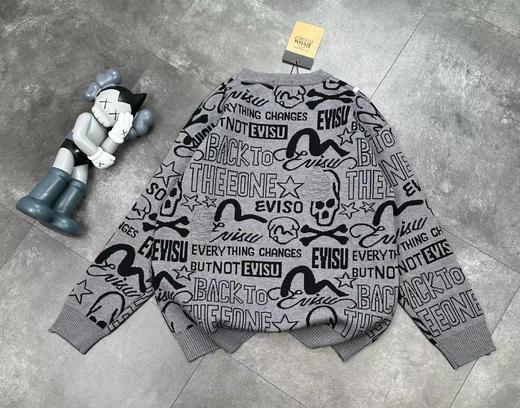 D122430满印情侣款柔软亲肤毛衣针织衫 商品图3