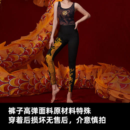 【现货秒发】壁虎瑜伽【龙行天下-套装】限量款印花瑜伽套装 商品图0