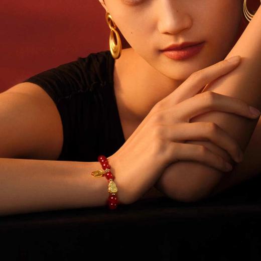 南红玛瑙手串葫芦纳福保平安天然玉石 商品图2