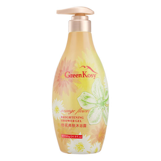 「超值2瓶装」绿色溪谷 山羊奶丝滑沐浴乳/绿色溪谷玫瑰保湿/茶树舒爽/橙花亮肤沐浴露 保湿滋养 补水润肤 700g/瓶 商品图8