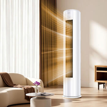 海信空调易省电E280 大2匹  AI省电 速冷热 仿真自然风1级能效 纯铜管立式空调柜机KFR-50LW/E280-X1 /家用电器 /大 家 电 /空调 商品图1