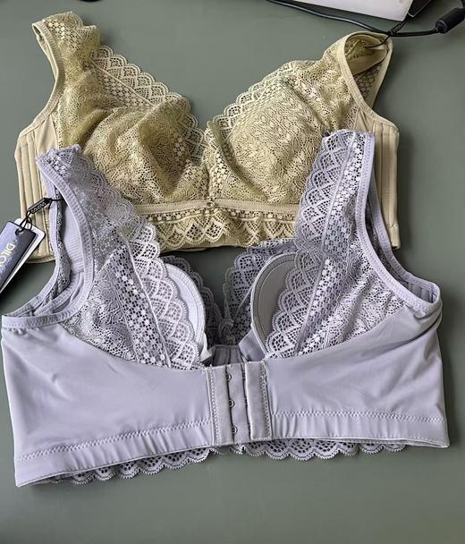 59元/2件】迪兰多大胸显小兔耳朵杯舒适云感棉透气调整背心内衣2118113 商品图1