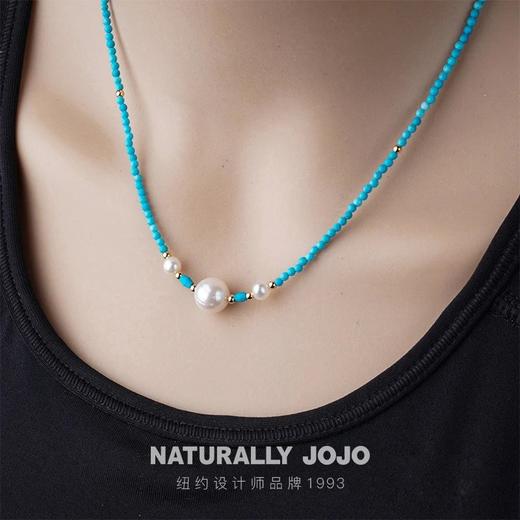 老米优品🎈抢福利！设计师款-《松石度假风首饰合集》项链，戒指，手链。。。巨美~~ 商品图1