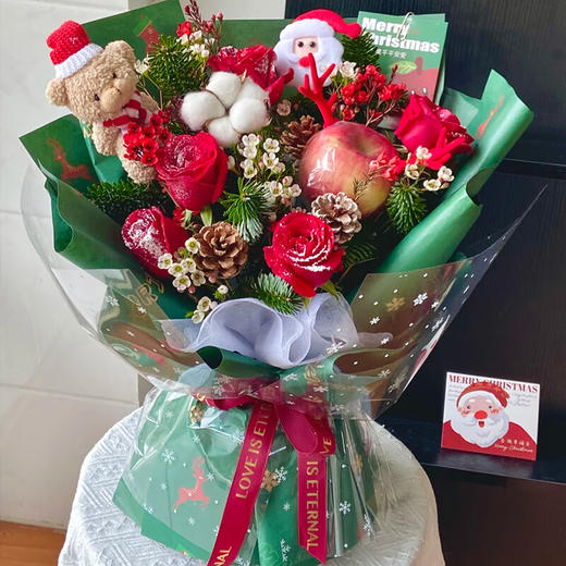 情人节红玫瑰鲜花花束同城速递送女朋友闺蜜礼物北京 商品图2