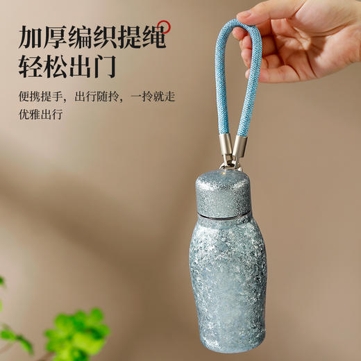 思宝官方旗舰店新品钛吉纯钛杯小容量带提绳方便携带男女通用 商品图3