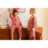卡布丢丢清新格子云感棉鸿运儿童家居服套装（110-130）（尺寸样式请备注） 商品缩略图0
