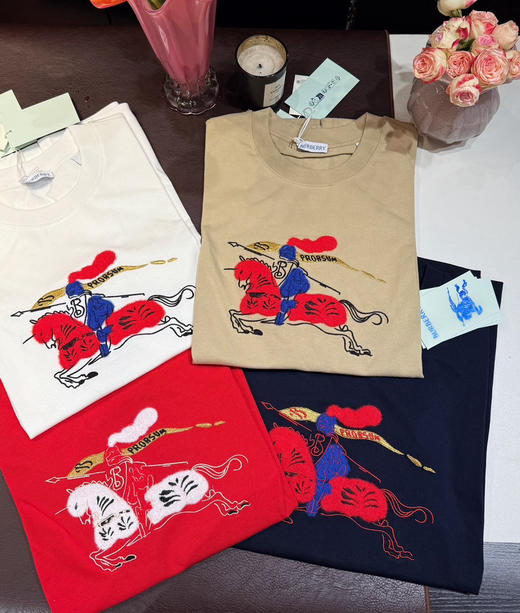 爆款🔥𝐛𝐛𝐫新禧贺岁短袖T恤𝟐𝟔马年生肖限定122007 商品图3