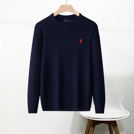 D122483日常基础款圆领高品质细腻亲肤针织衫 商品图1