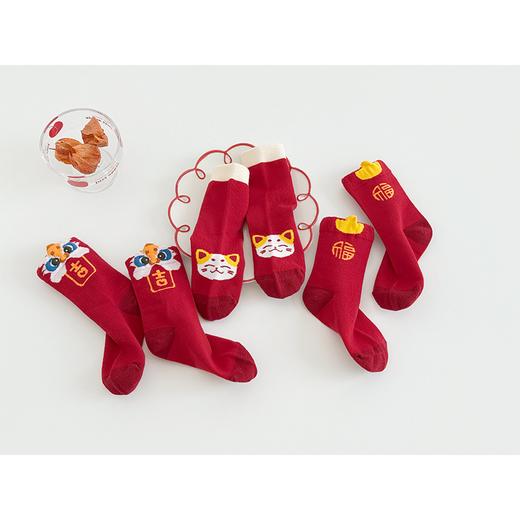 米尼仔贺年系列童袜9-12岁（样式请备注） 商品图1