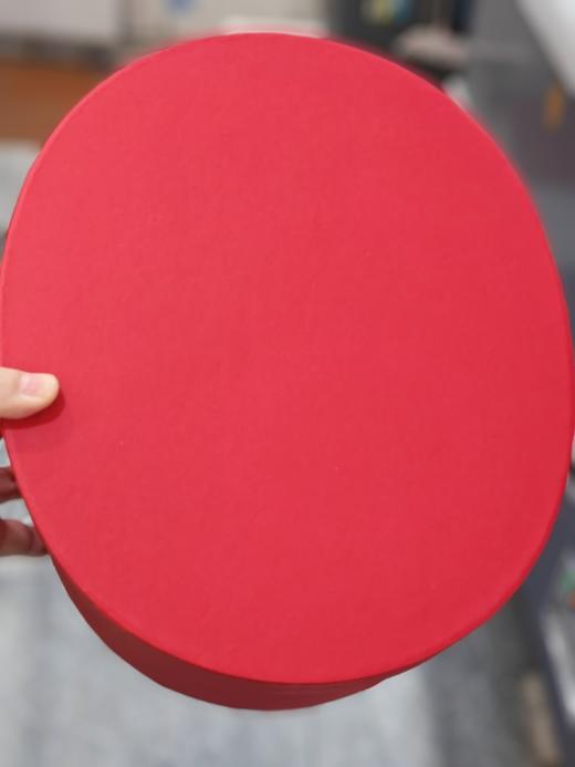 包装红色牛皮纸盒椭圆形礼盒29*23.6*11.5 商品图0