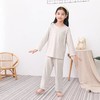 【儿童家居服套装-男女同款】100%棉，素道有机彩棉-儿童纯棉长袖睡衣（基地直发-申通包邮），来自敦煌，品牌：素道【合作生产，公平贸易】 商品缩略图2
