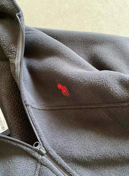 D122458新款小马摇粒绒立体剪裁拉链外套 商品图11