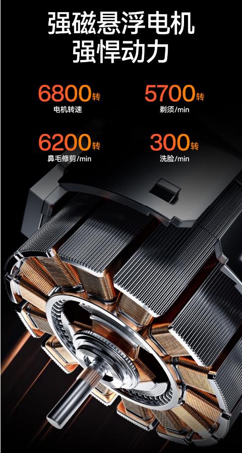 有色（yoose）电动剃须刀刮胡刀修鼻毛洁面仪三合一 小魔方理容套装D1-S 商品图10