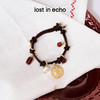 lost in echo2026春夏新款独特异形天然珍珠玛瑙皮绳手工编织手链 商品缩略图0