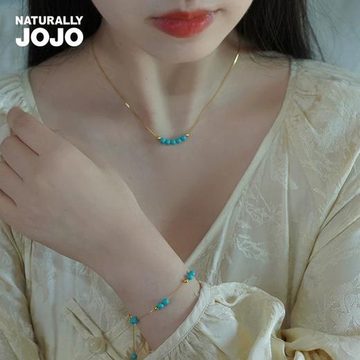 老米优品🎈抢福利！设计师款-《松石度假风首饰合集》项链，戒指，手链。。。巨美~~ 商品图12