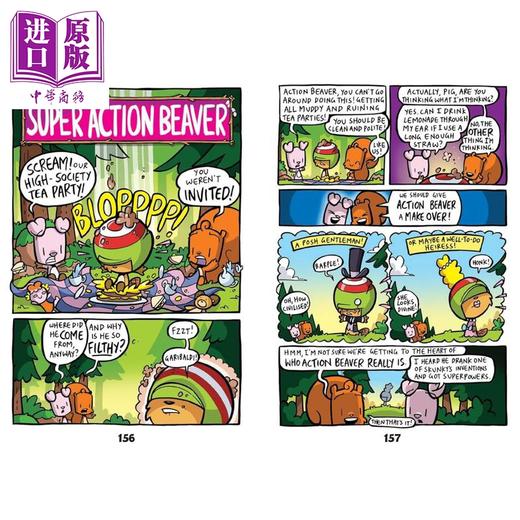 预售 【中商原版】兔子大战猴子03 末日联盟 Bunny vs Monkey and the League of Doom 英文原版 儿童漫画故事书 幽默搞笑 进口童书 商品图2