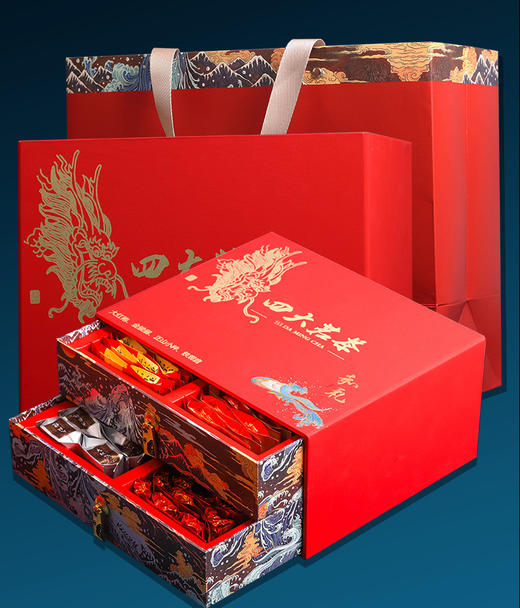 【严选红茶金骏眉】正山小种乌龙茶熟茶 大红袍铁观音茉莉花茶普洱六大茗茶 春节新年送礼佳品 商品图6