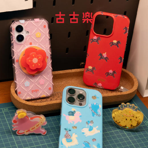 古古楽原创马年新年苹果手机壳 商品图0