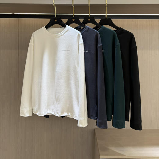 美山四色磨绒长袖打底衫1216 商品图0