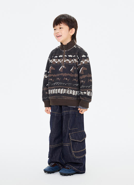 jnby  26年春款  套头卫衣  1Q1410350 商品图5