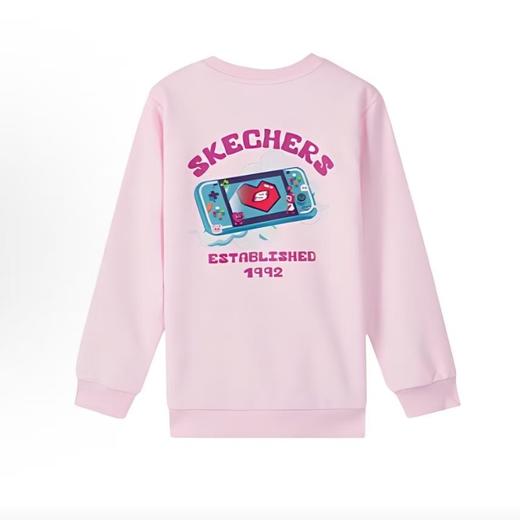 斯凯奇运动系列 79.9元 儿童针织套头卫衣 SY-639755 线上线下同时售卖 不保证有货 无原包装 介意勿拍  商品图1