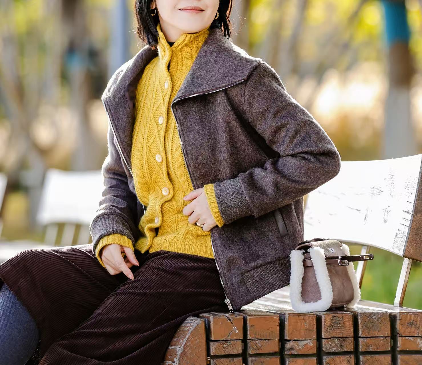 MAISON COVET  飞行员外套