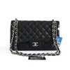 【9新】CHANEL香奈儿CF系列A58600 Y01480 C3906大号jumbo黑金羊皮CF链条包单肩包女士091225AK06 商品缩略图0