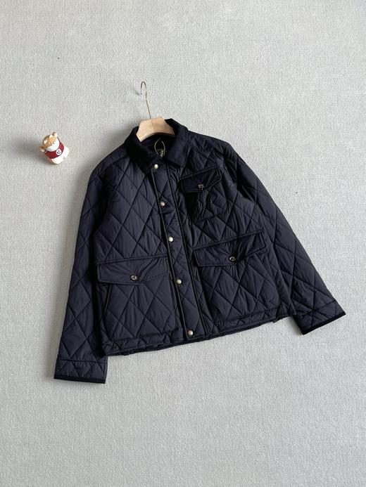 啦夫劳伦男装 经典款防沾水绗缝夹克菱形格棉衣 商品图4