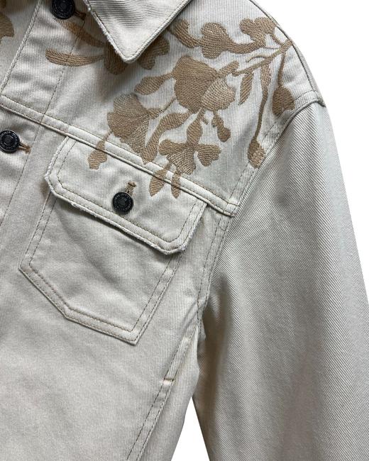 女款短款刺绣牛仔外套 可配套装zh010 商品图2