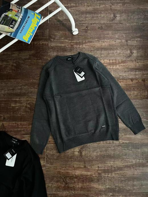 D122466下摆金属小标点缀修身弹力垂感毛衣针织衫 商品图6