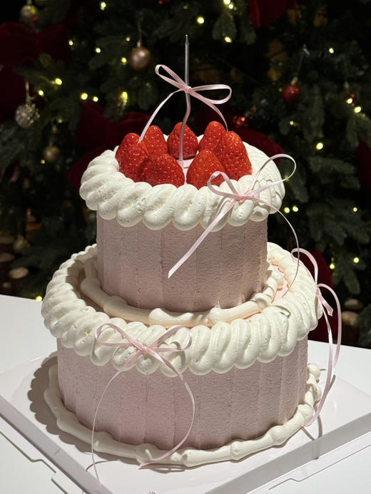 小双层草莓蛋糕 商品图1