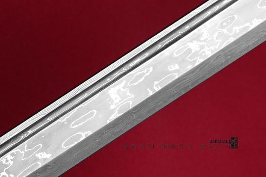 三希堂  绝影系列  水墨黑金古刀  未开刃 商品图4