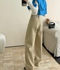 老米优品🎈高品质！韩里韩气，一条过冬《100%棉🍂加绒弯刀小窄腿直筒牛仔裤》微拖地，密密绒里温暖舒适，显瘦绝绝子！K251224A 商品缩略图1