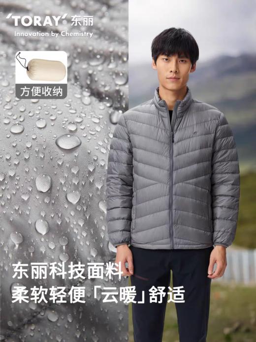 君羽户外反季羽绒服男女款90鹅绒800蓬秋冬轻薄时尚短款C52021/F52022 商品图11