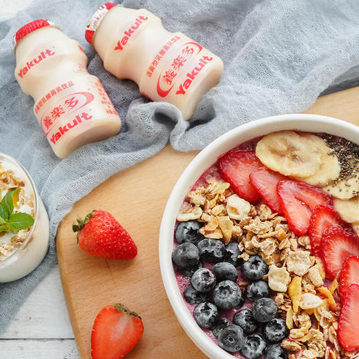 养乐多活菌型乳酸菌乳饮品 原味红瓶 100ml*5瓶*4 商品图7