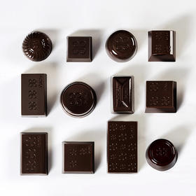 Patchi迪拜芭驰多口味黑巧克力制品礼盒 205g CPC025-DC（福建、厦门、随机发货，无手提袋）