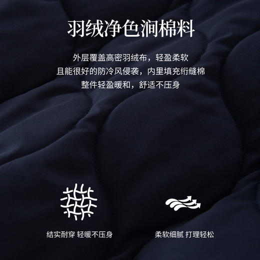 【年货节】熙世界【双面两穿棉服】学院风宽松立领短款棉衣冬季女装保暖外套 商品图4