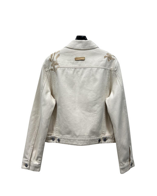 女款短款刺绣牛仔外套 可配套装zh010 商品图1