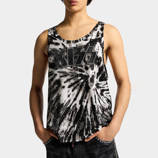 DSQUARED2 男士水钻 KISS 徽标无袖背心 混色 S78NL0035 D20088 001S 商品图2