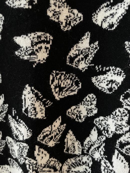 女款羊绒羊毛双面穿针织开衫毛衣he010 商品图2