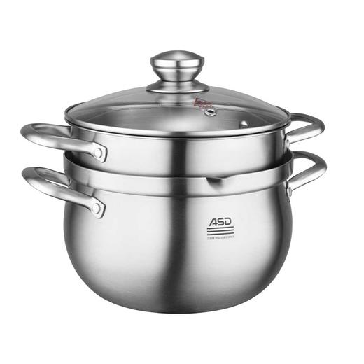 爱仕达22CM三层钢鼓形汤蒸锅TC22Z3Q 商品图0