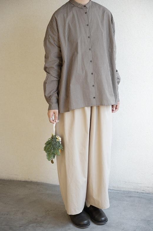 apuntob 迷你领细格纹衬衫 商品图2