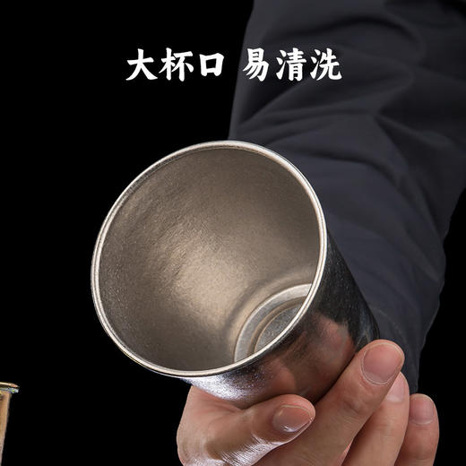 【纯钛防霉筷子/纯钛水杯】，航天级材料-0重金属；防烫抗腐蚀抑菌好清洗，一人一筷，入口'钛’安心。 商品图2