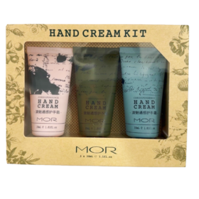 MOR澳魅通感护手霜礼盒30ml*3/盒 保湿滋润留香便携礼盒装（玫瑰30ml+马鞭草30ml+晚香玉30ml/盒）