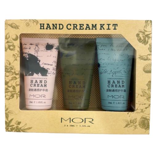 MOR澳魅通感护手霜礼盒30ml*3/盒 保湿滋润留香便携礼盒装（玫瑰30ml+马鞭草30ml+晚香玉30ml/盒） 商品图0