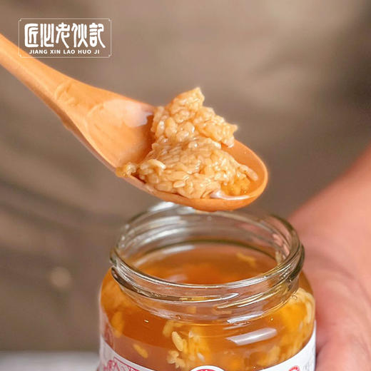 #年终促#【木门醪糟4瓶特惠装】匠心老伙记非遗美食酒酿醪糟380g/瓶 自然发酵糯米甜酒 开盖即食 原榨红糖味 【四川特产】【非遗技艺】【匠心手作】 商品图3