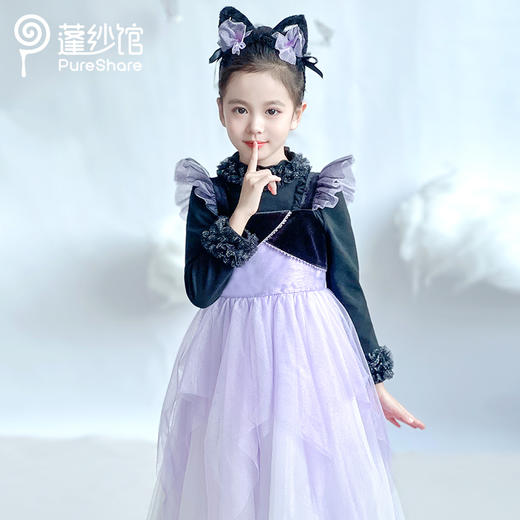 【非质量问题不退换】暗夜精灵连衣裙 商品图5