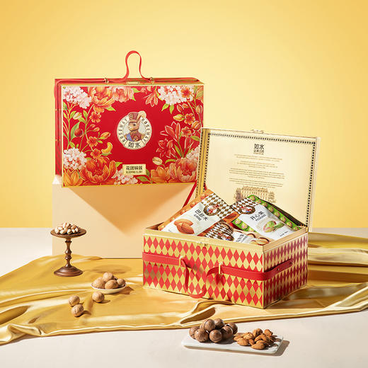 【汇总SKU】如水坚果  红运桶欢欢喜喜大吉大利全家福锦绣前程花团锦簇 礼盒 伴手礼  商品图8