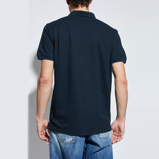 DSQUARED2 男士字母徽标印花棉质短袖polo衫 蓝色 S74GL0086 S22743 968 商品图2