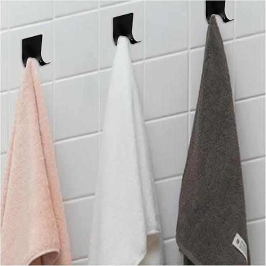 【2件装】浴室淋浴用剃须刀架 多功能防水免打孔不锈钢挂钩 商品图5